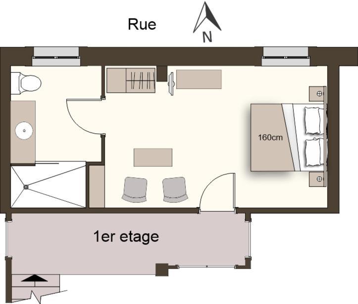 Les Loges De Saint Eloi Bed and Breakfast Pontlevoy Kamer foto
