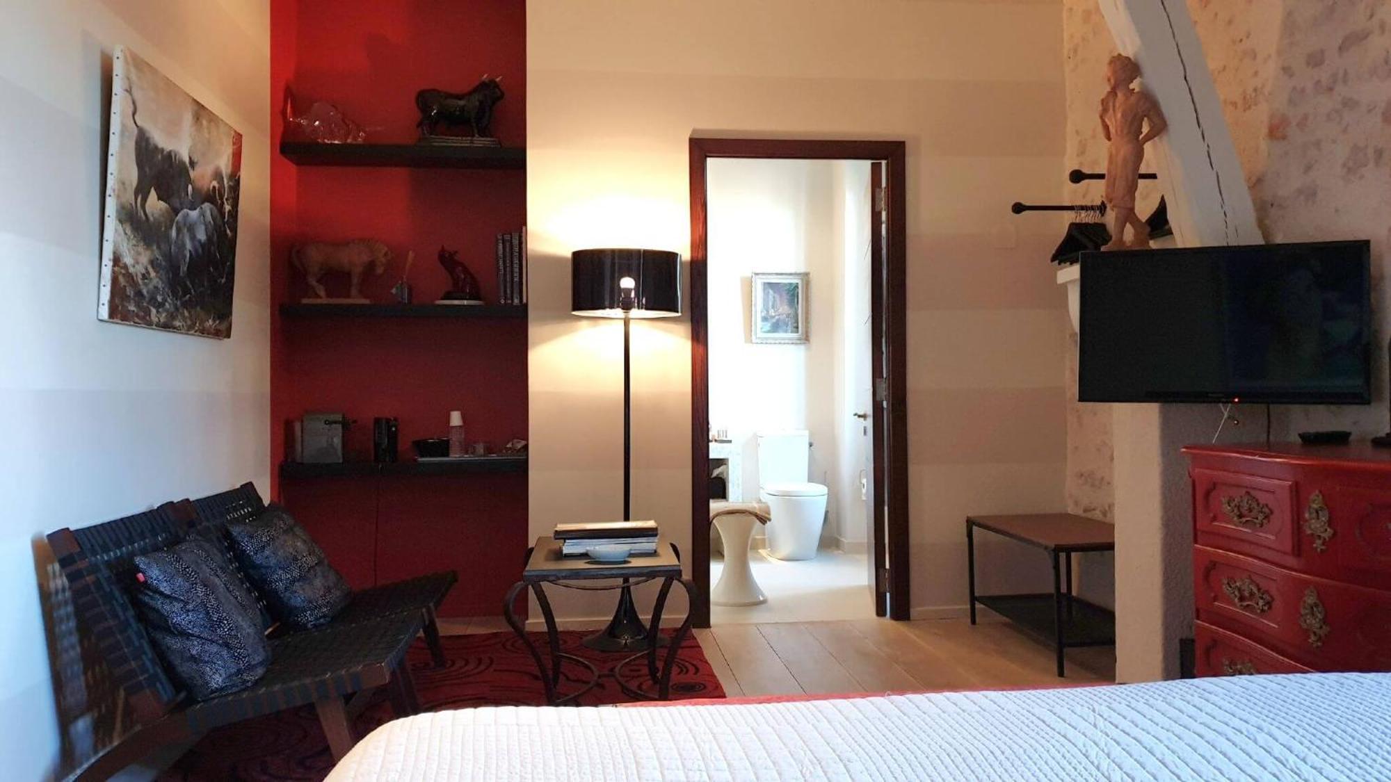 Les Loges De Saint Eloi Bed and Breakfast Pontlevoy Kamer foto